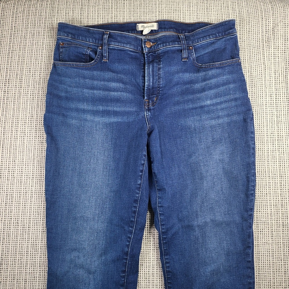 Madewell Jeans Womens 30 Blue High Rise Skinny Stretch Denim‎ Classic Fit Pants